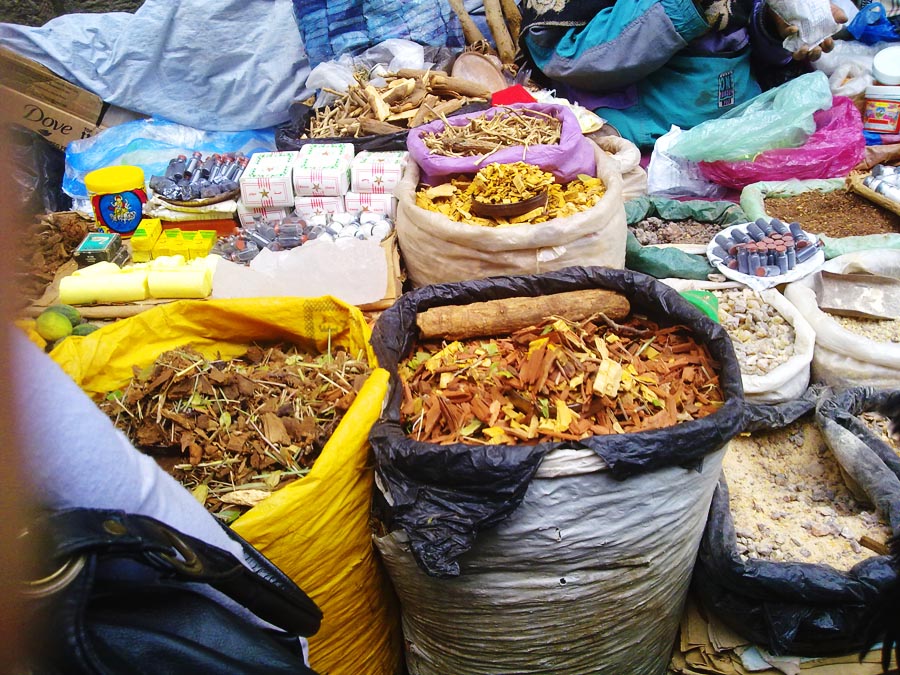 incense in sacks, mercato, addis ababa, ethiopia
